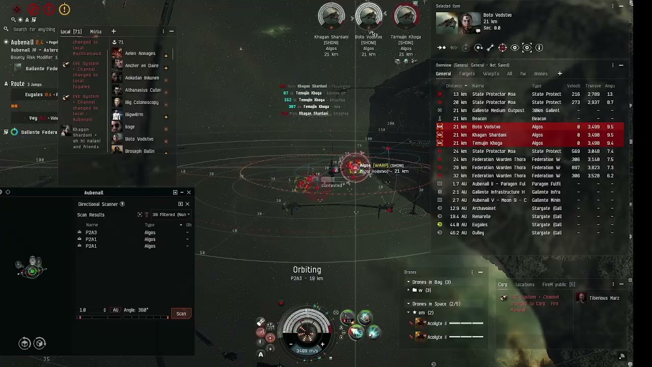 3x Algos vs Worm