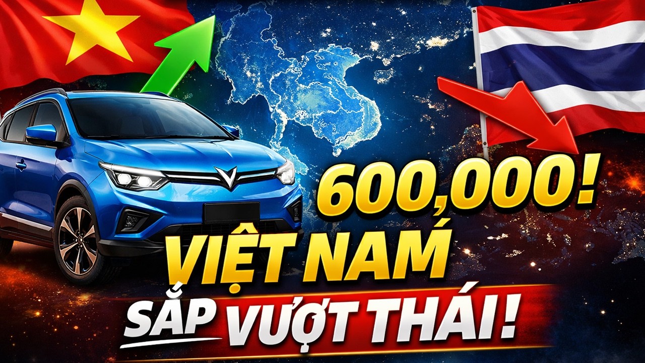 Việt Nam Sắp Vượt Thái Lan Vào Top 3 Nước Tiêu Thụ Xe Hơi Nhiều Nhất Đông Nam Á - Kém Top 1 Bao Xa?