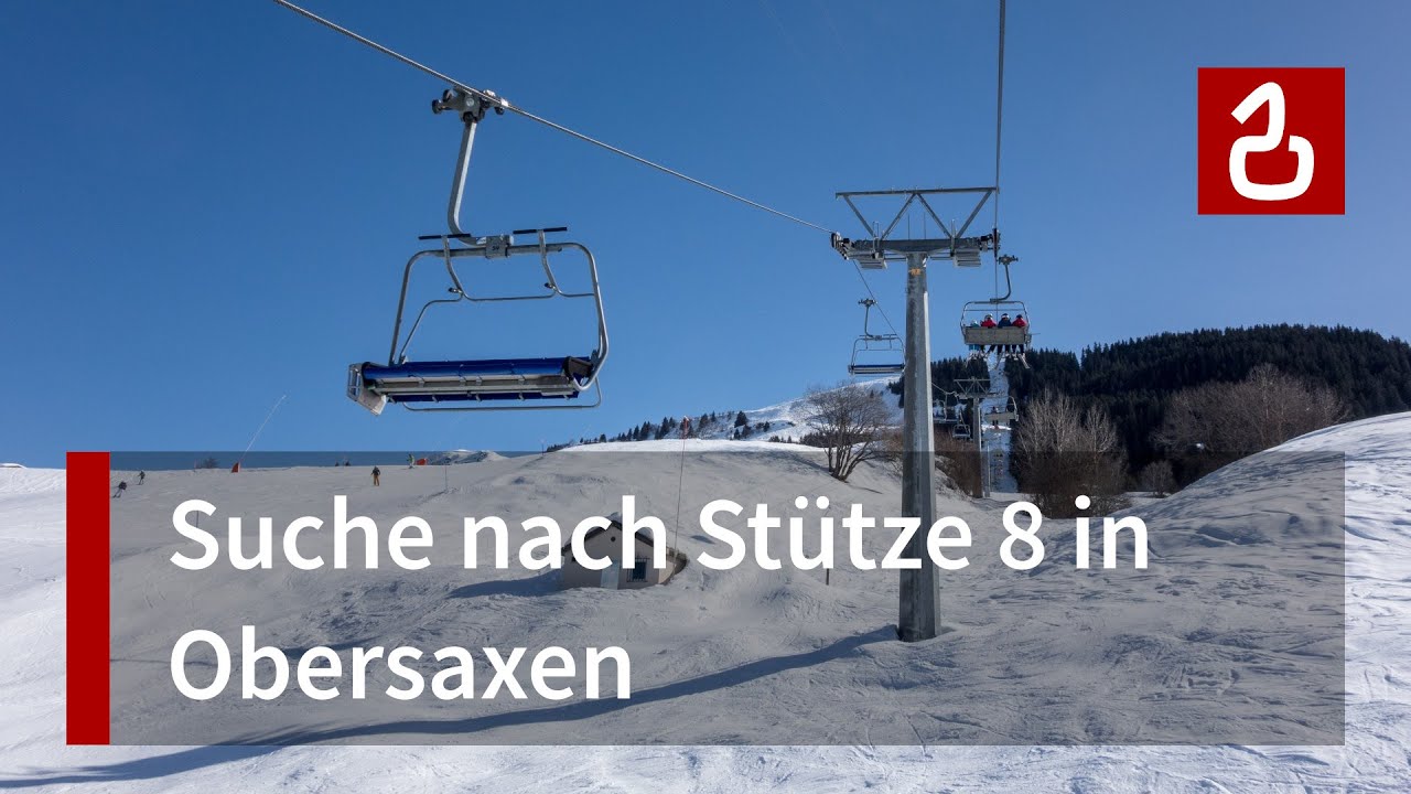 Suche nach Stütze 8 - Die Sesselbahn Meierhof - Kartitscha (Obersaxen - Lumnezia)