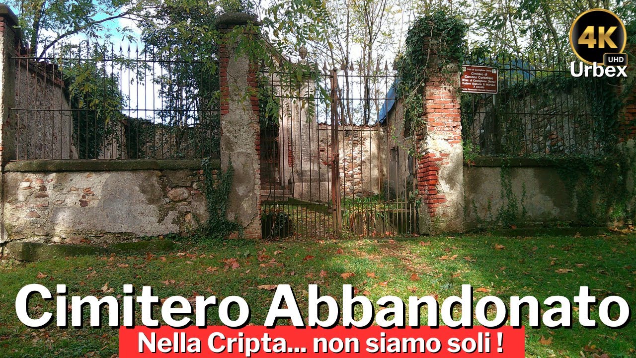 Cimitero Abbandonato: Nella Cripta NON Siamo Soli