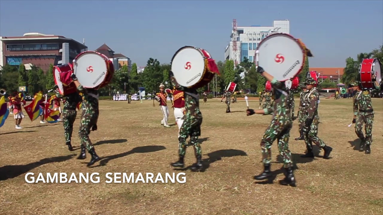 DRUM CORPS PELOPOR CENDRAWASIH AKPOL 51 HARI BHAKTI ADHYAKSA