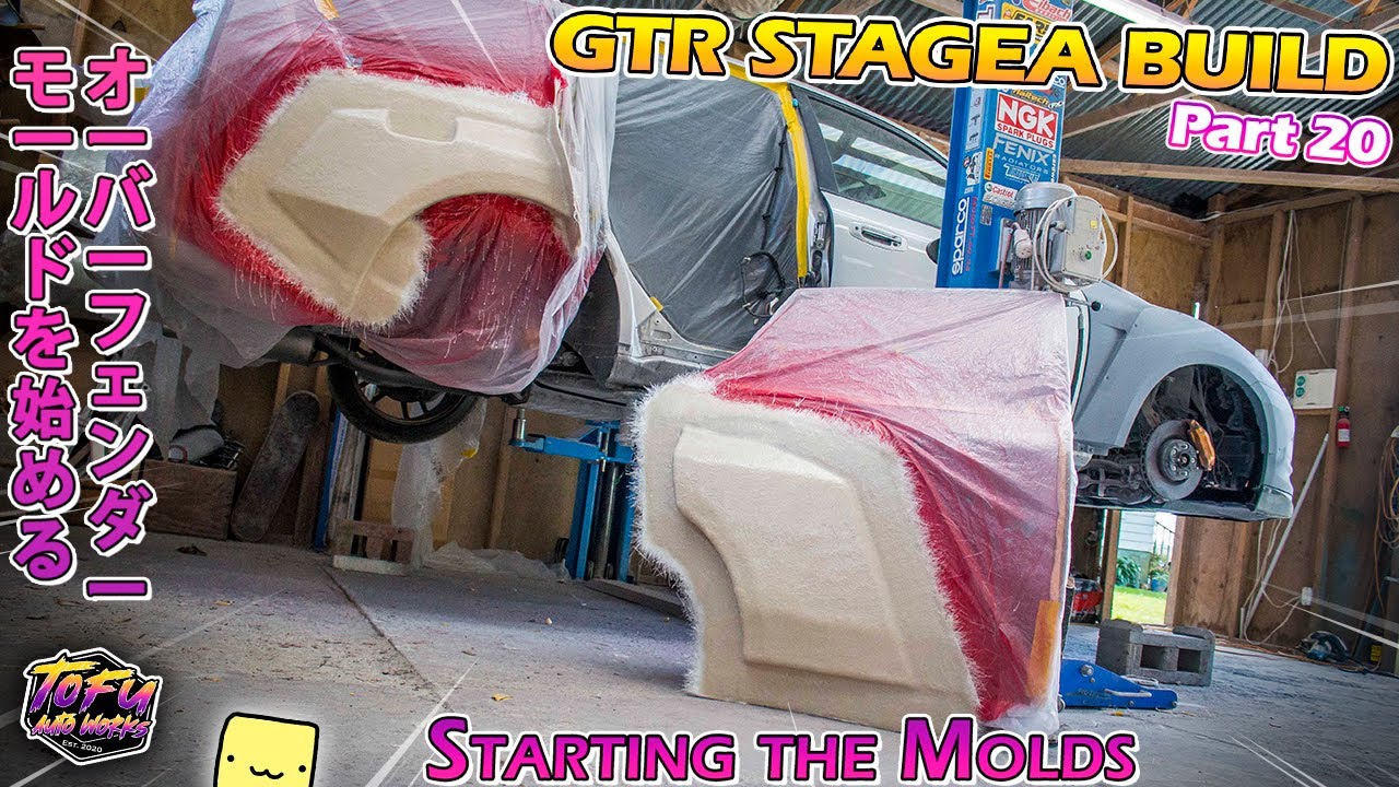 Starting the Widebody Molds. Sky-gea build: Part 20