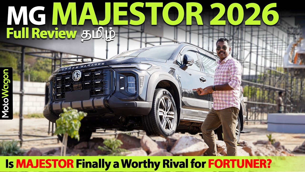 MG Majestor 2026 - Full Drive Review | Fortuner Rival? | Tamil Car Review | MotoWagon.