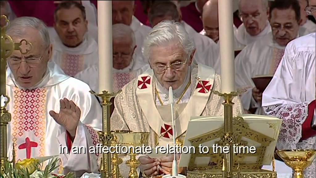 Encuentro de Benedicto XVI con los seminaristas