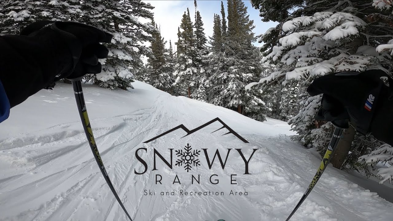 Skiing the Snowy Range, Medicine Bow Routt National Forest, Centennial Wyoming