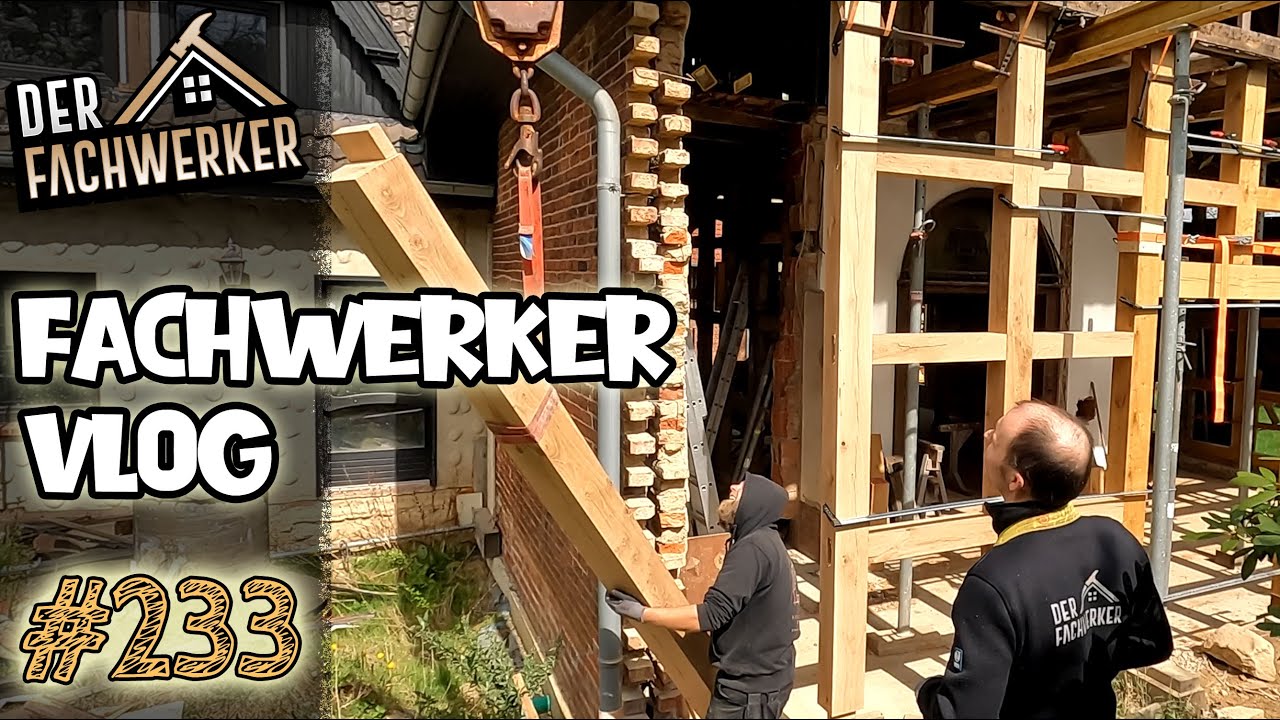 Fachwerker VLog #233 - Wird die Schwelle heute fertig?