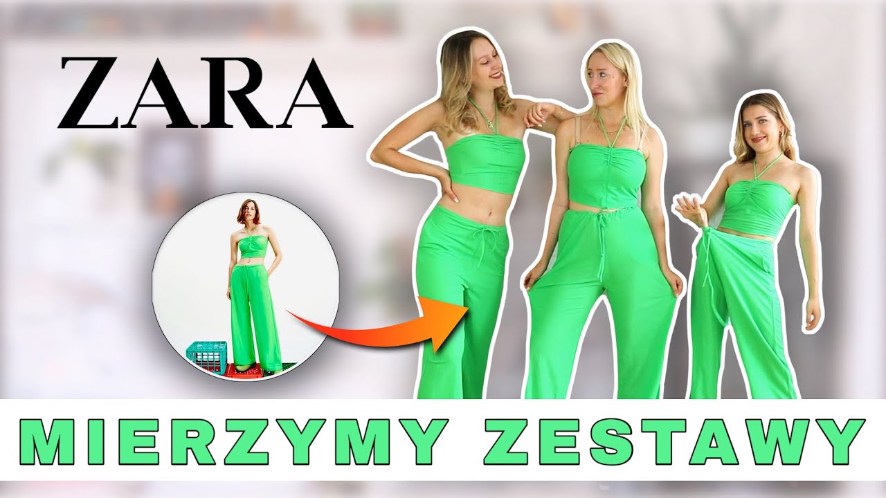 PRZYMIERZAMY ZESTAWY Z ZARY NA 3 SYLWETKACH