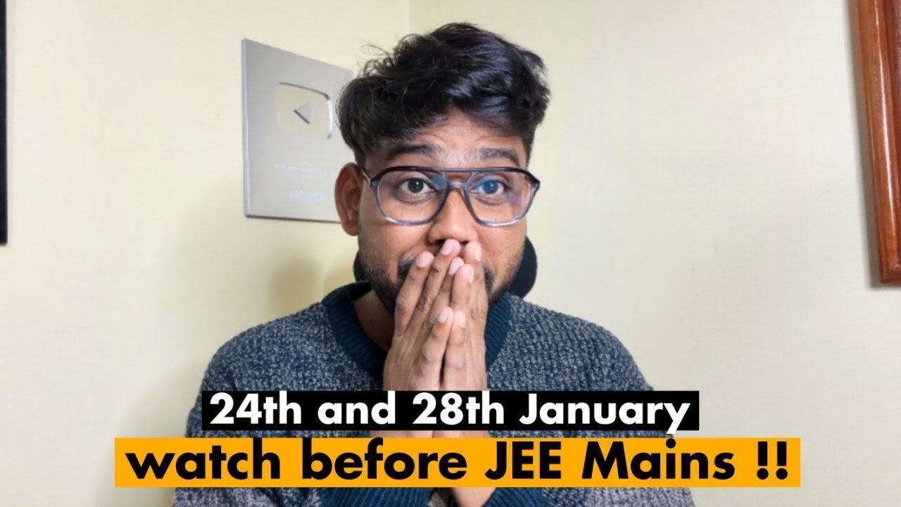 😨Urgent for 24th and 28th January students !! JEE Mains 2026 #jee #shorts #jeemains 