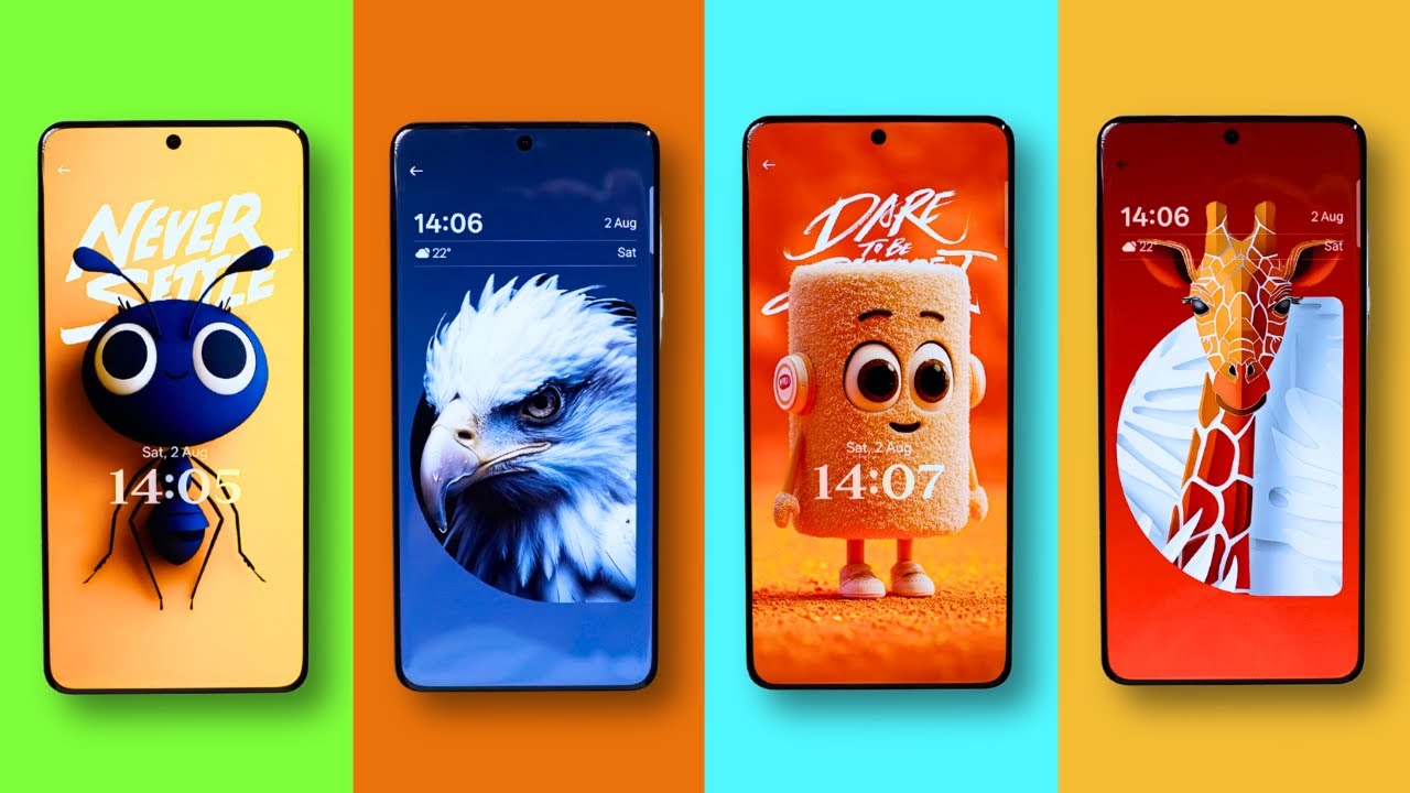 Не используйте скучные обои 😎 Настройте OxygenOS 15 как никогда раньше! 📱✨