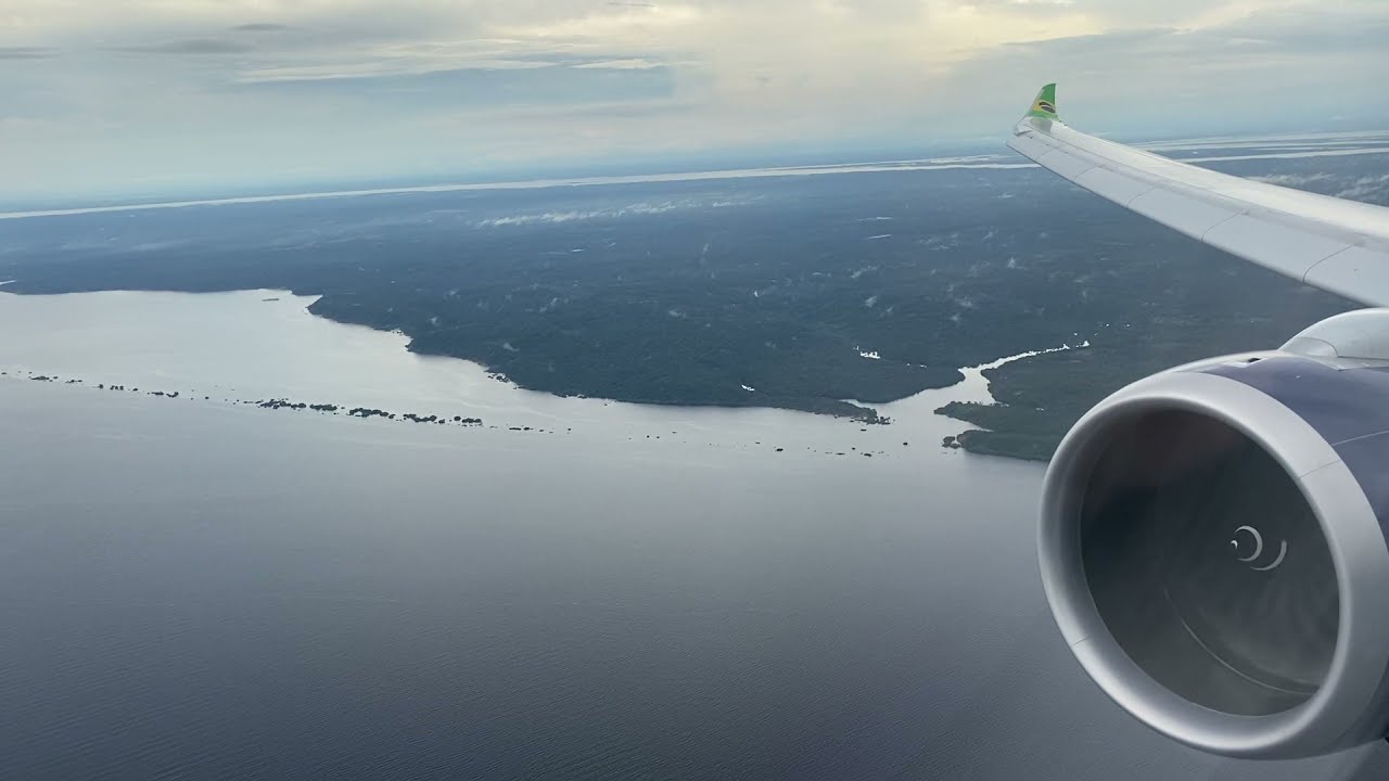 Azul A330NEO Pouso em Manaus