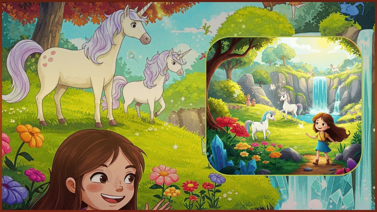 Mundo Encantado 🌈🧝 - MÚSICA INFANTIL ANIMADA
