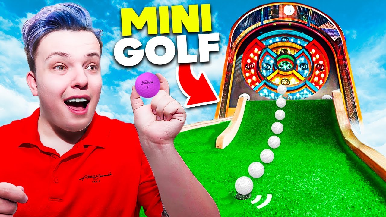 Trafisz w NAJDZIWNIEJSZY MINI GOLF = WYGRYWASZ $$$