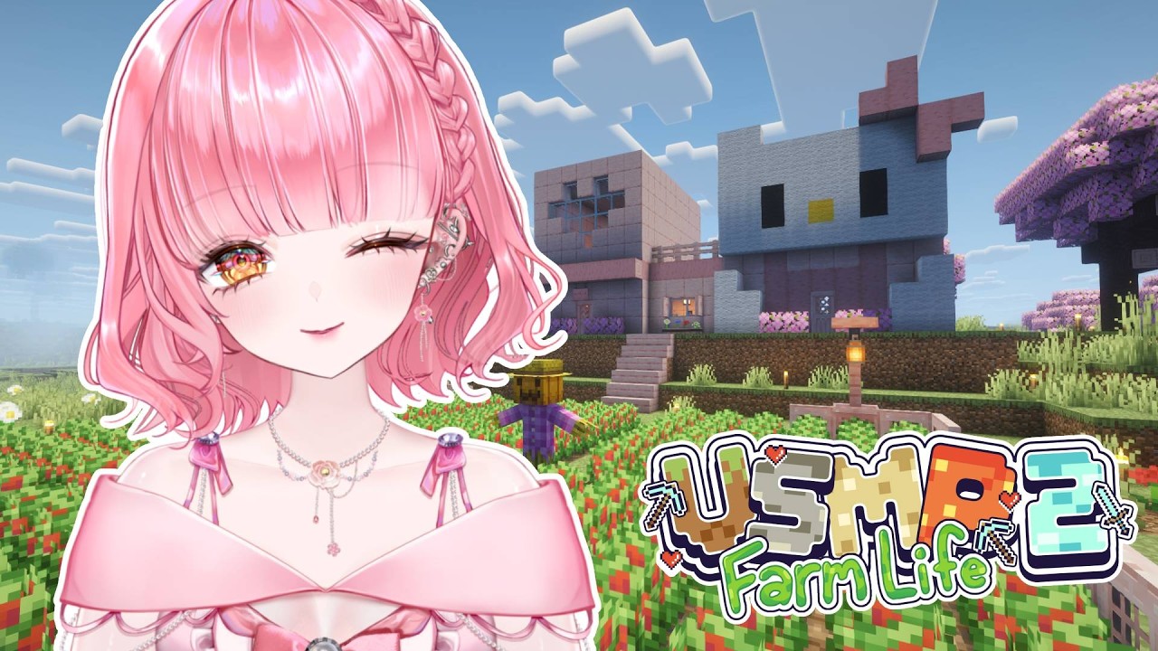 【VSMP 2: Farm Life】finishing my hello kitty house! 💗