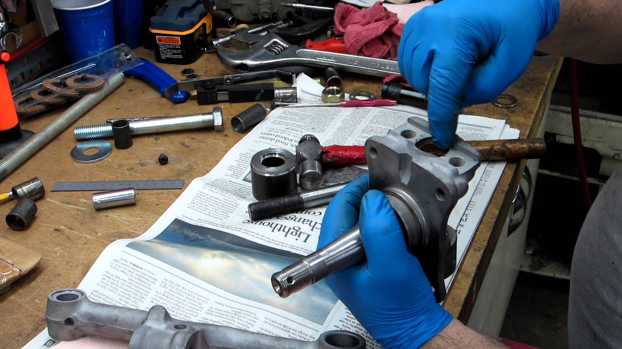 Datsun Truck Kingpin Rebuild - Part 21
