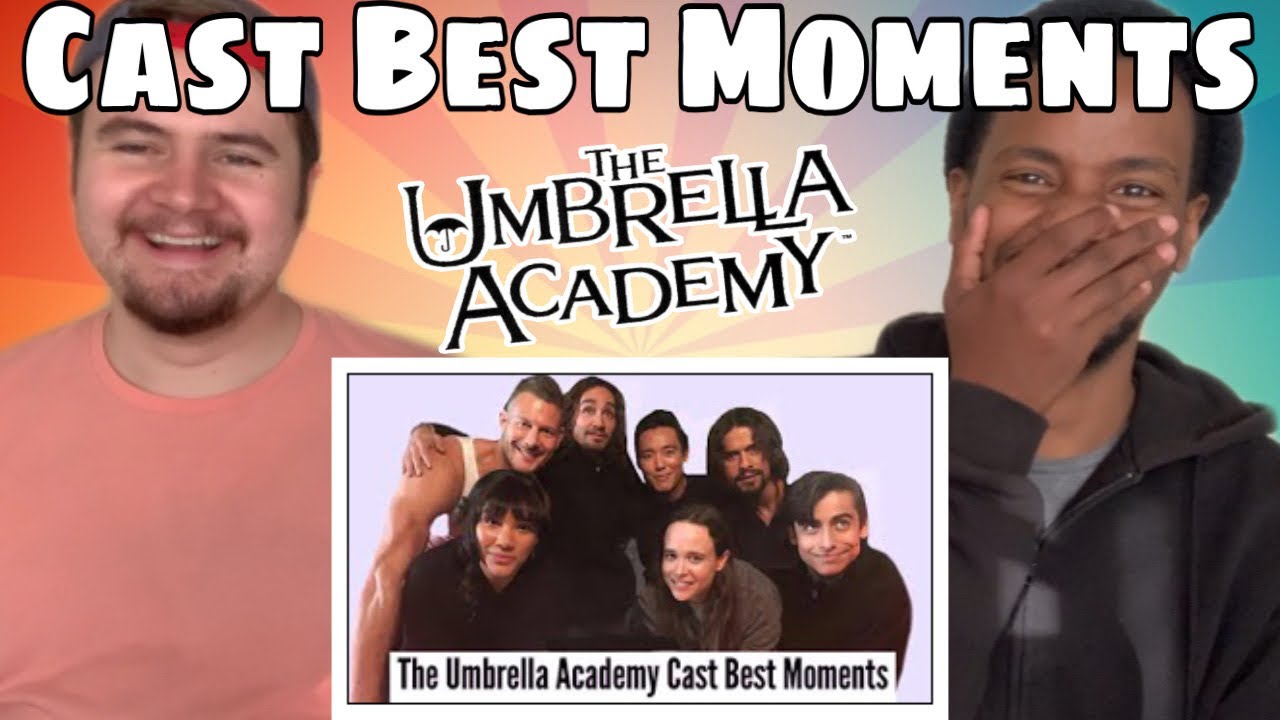 The Umbrella Academy Cast | Best Moments REACTION