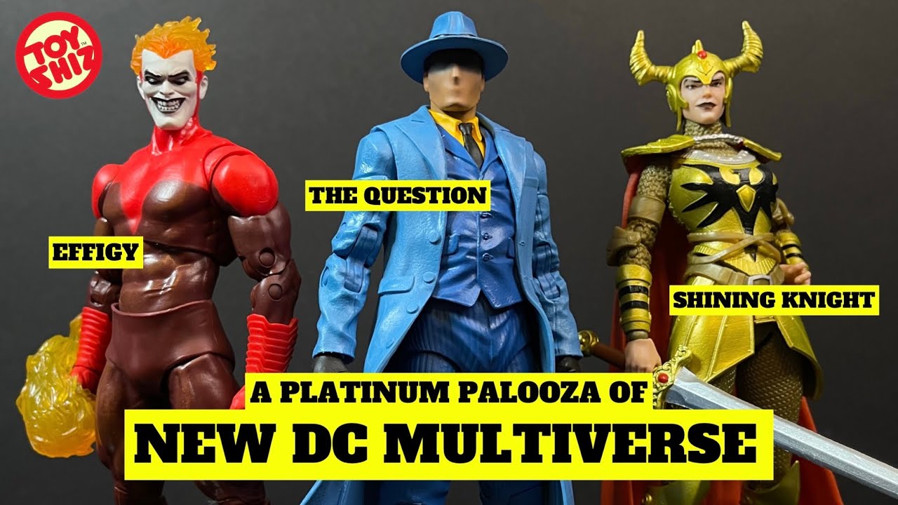 2024 THE QUESTION - EFFIGY - SHINING KNIGHT | Platinum DC Multiverse | McFarlane Toys