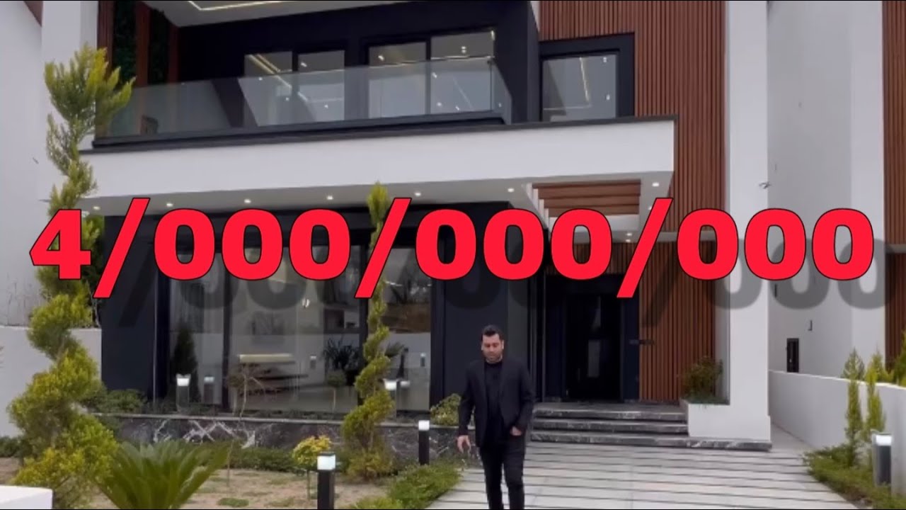 سوپر ویلای ایرانی،ساخته شده در شمال،معماری مدرن مهندسان ایرانی❌