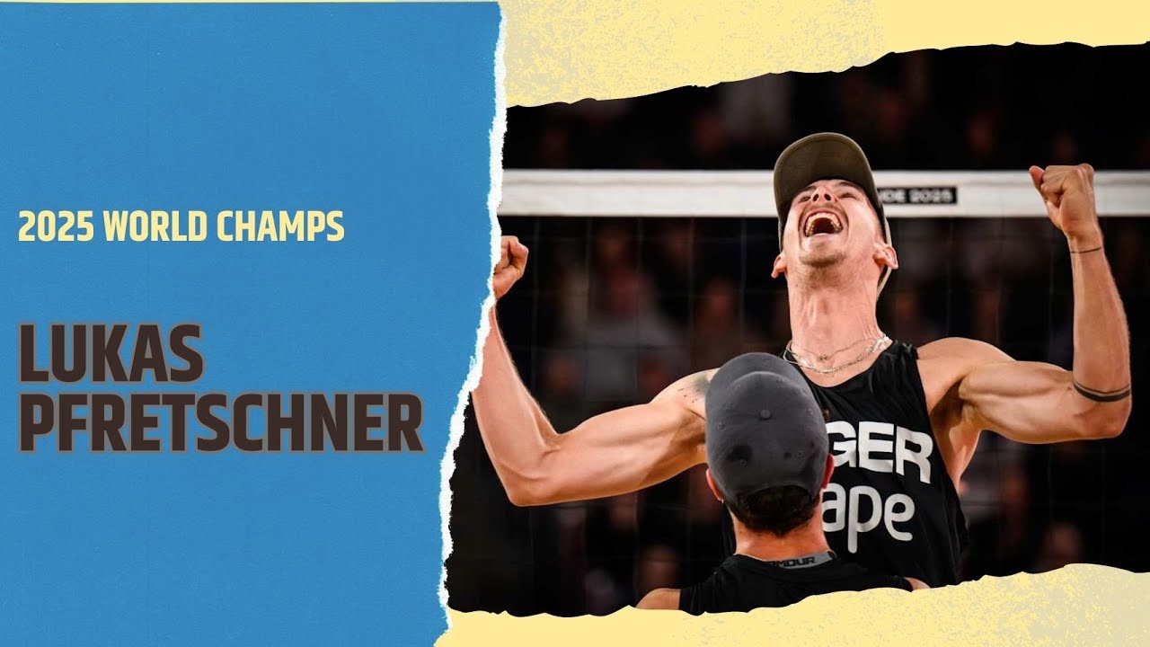 Lukas Pfretzschner Full Highlights | 2025 FIVB Beach World Championships