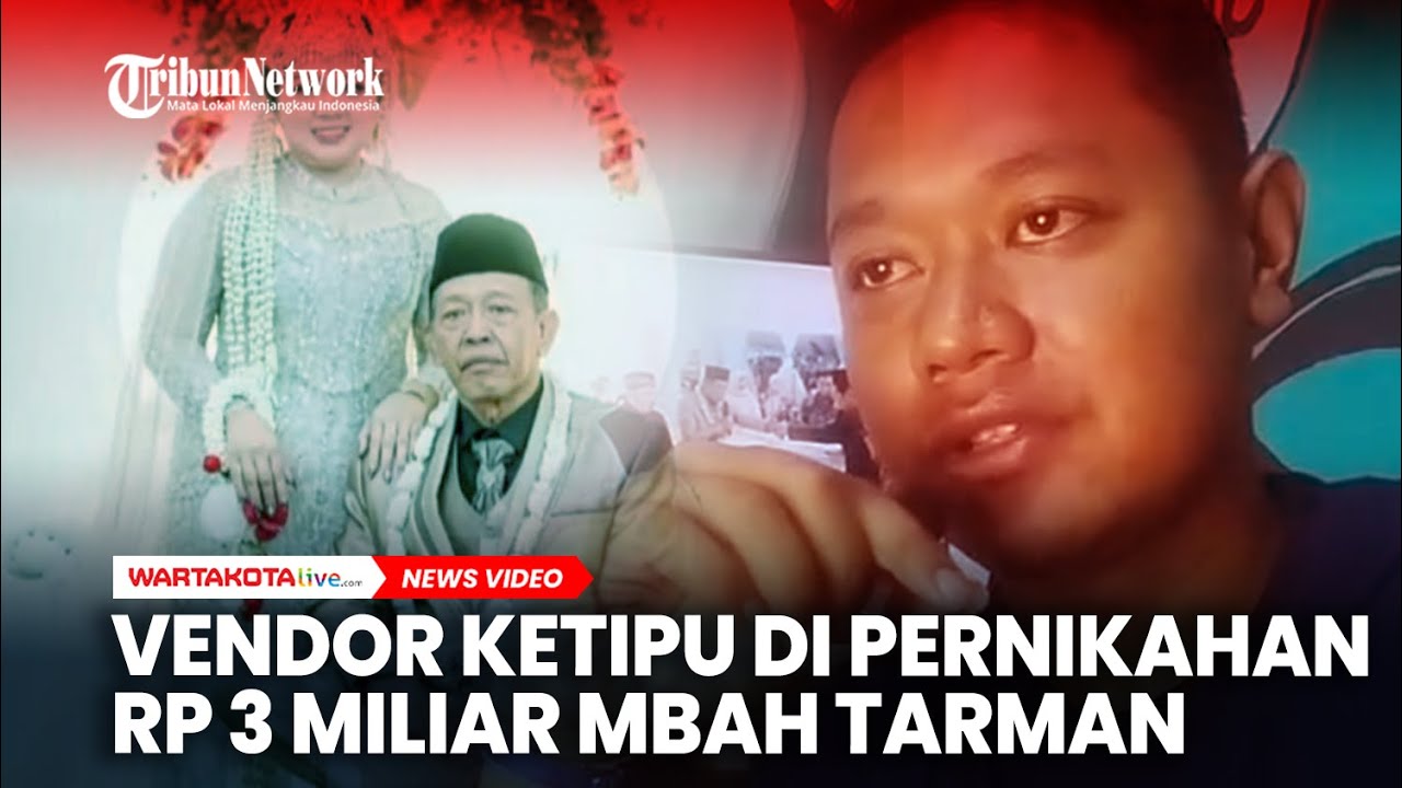 Vendor Keluhkan Belum Dibayar dari Pernikahan Viral Rp3 Miliar Mbah Tarman–Sheila