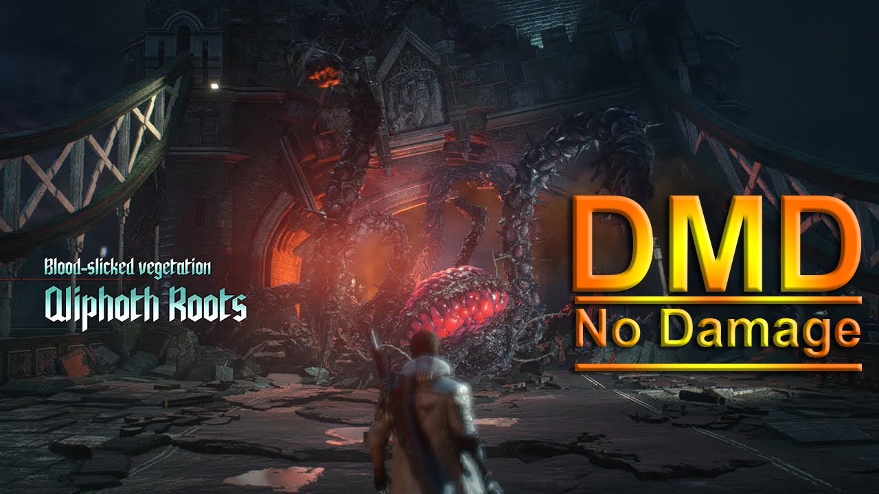 Devil May Cry 5 Nero vs Qliphoth Roots Very Hard Difficulty (Dante Must Die) No Damage