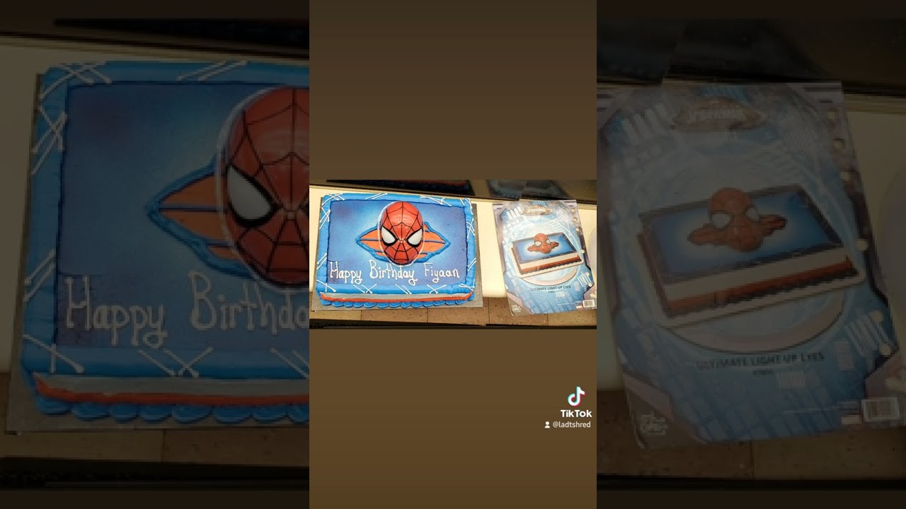 Spiderman Cake! #spiderman #cake #airbrush #decopac #cakedecorating #icing