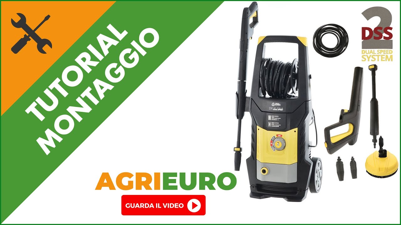 Idropulitrice Annovi Reverberi 2K X-TRA: montaggio completo della potente idropulitrice a freddo.