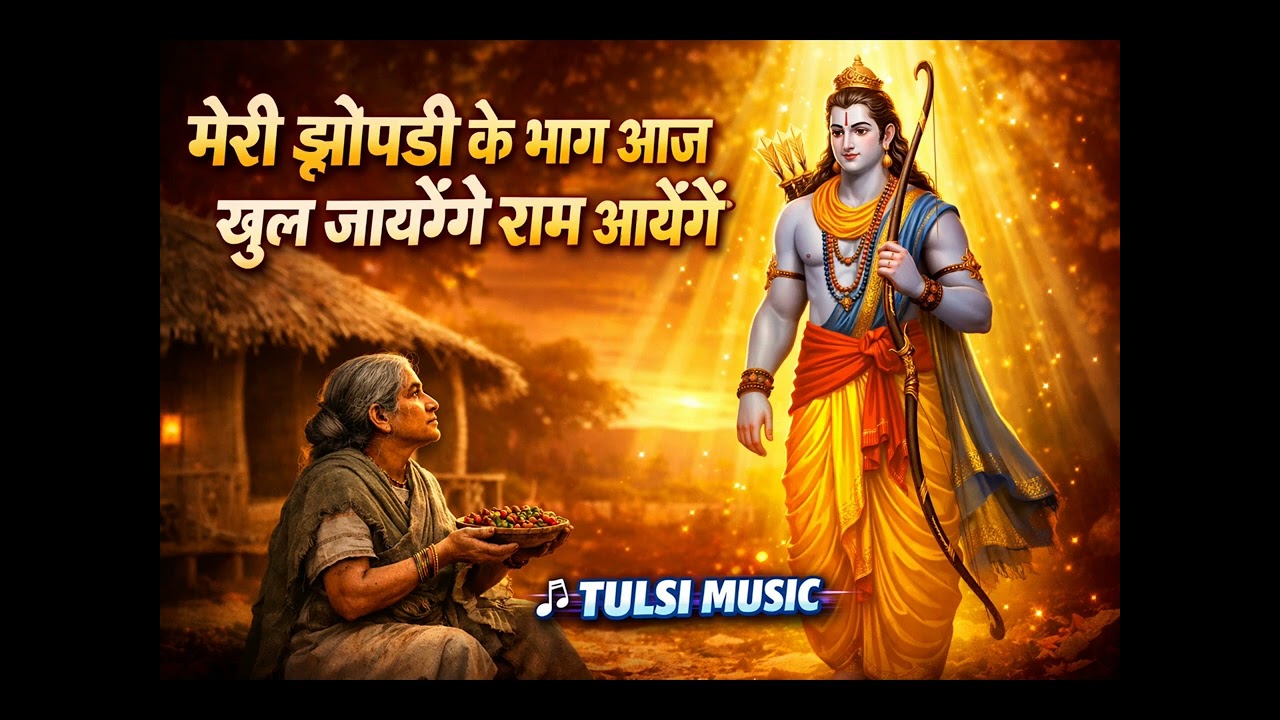 मेरी झोपडी के भाग आज खुल जायेंगे राम आयेंगे || meri jhipadi ke bhag aaj khul jayenge ram aayenge 