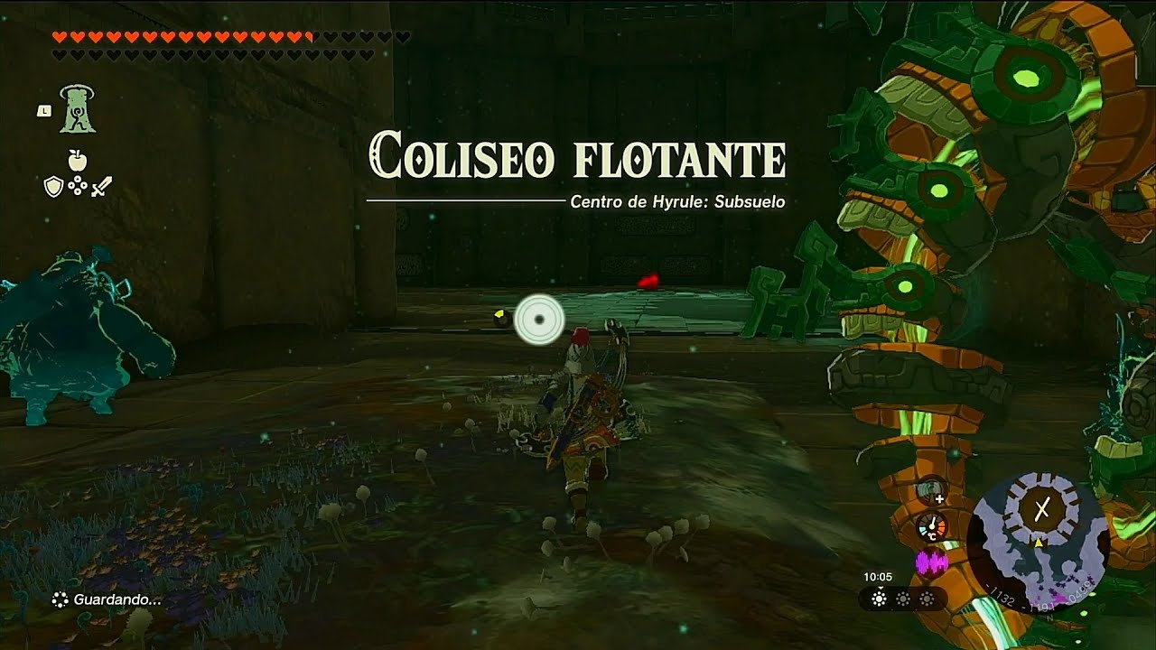Zelda Tears 419 Coliseo Flotante