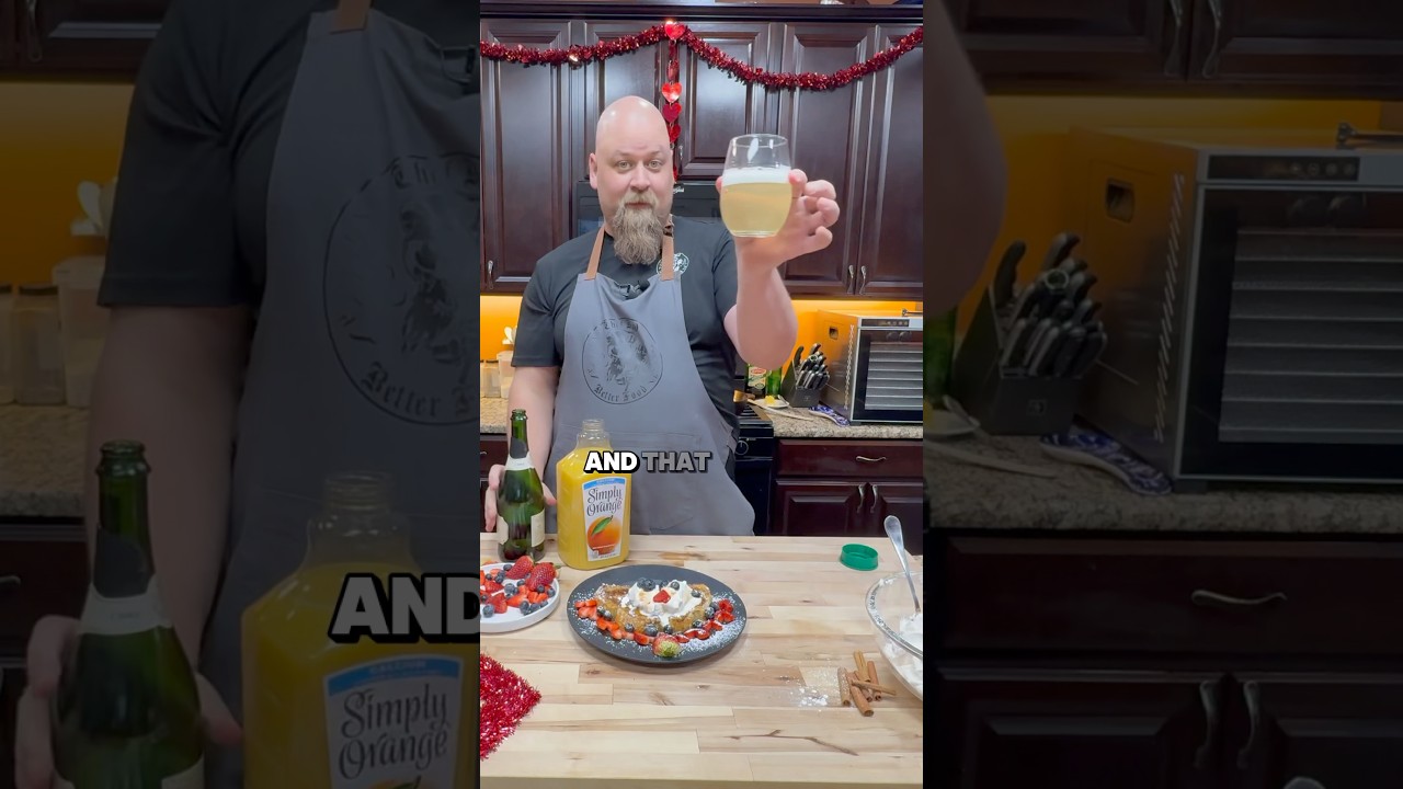 Chef Dad&rsquo;s Simple Mimosa Hack: The Perfect Orange-Infused Sparkler!
