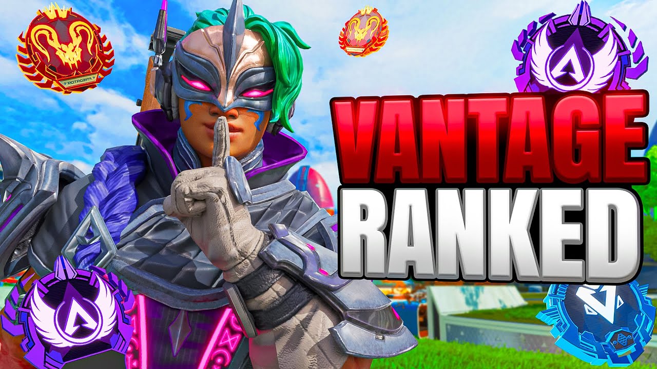 High Level Vantage Ranked Gameplay - Apex Legends (No Commentary)