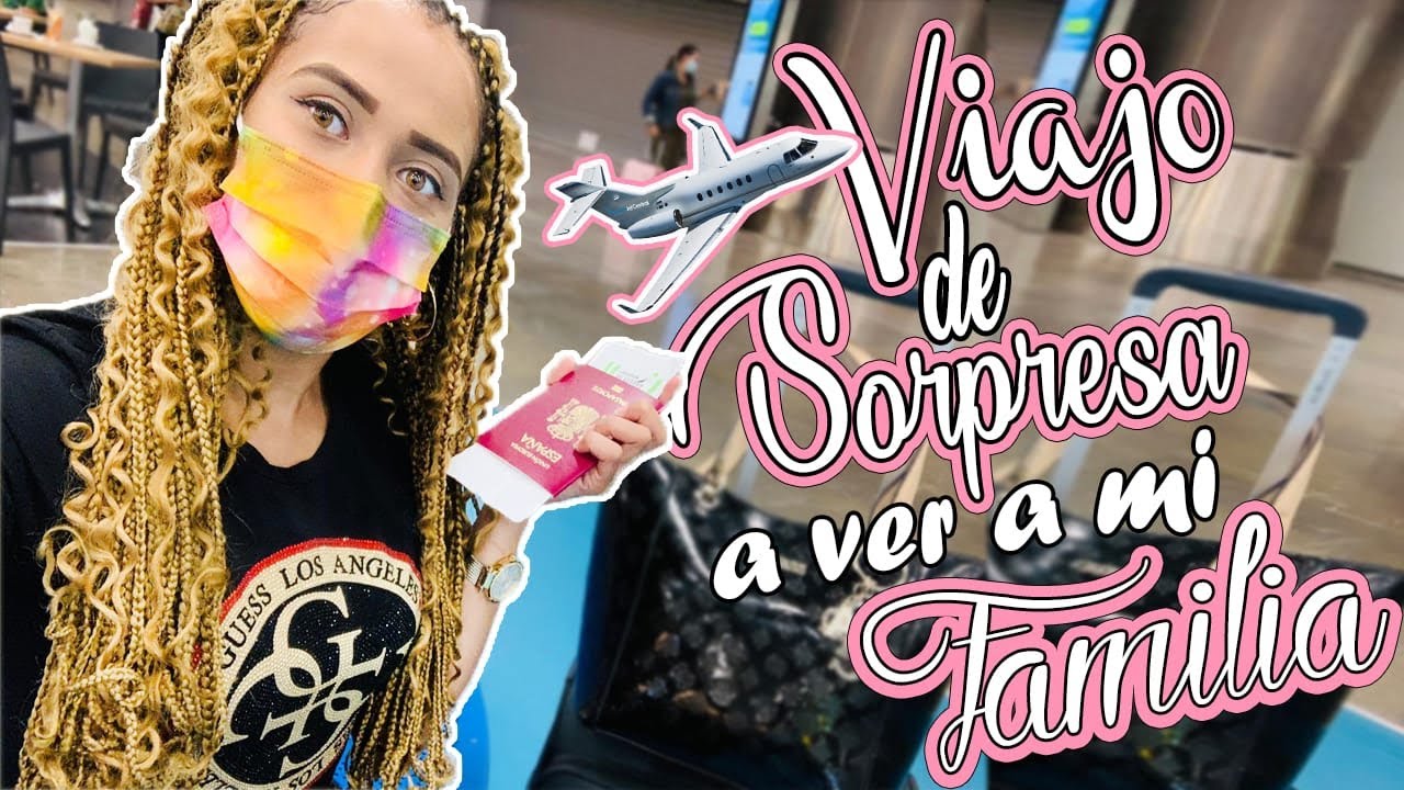 VIAJO DE SORPRESA PARA VER A MI FAMILIA