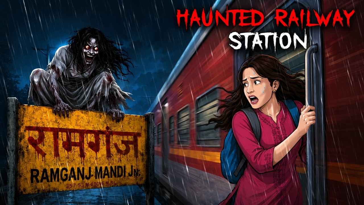 Haunted Railway Station | Ramganj Station Ka Raaz | Real Horror Stories in Hindi | Scary Town
