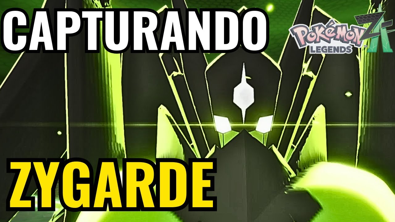 Como CAPTURAR ZYGARDE do jeito FÁCIL em Pokémon Legends ZA!