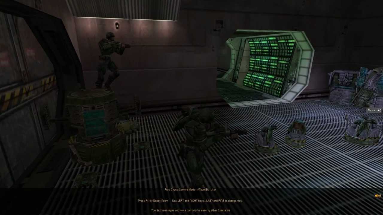 [NS1HD] Team EU vs Team US Round 1 of 2 ns_caged (Natural Selection 1.04)