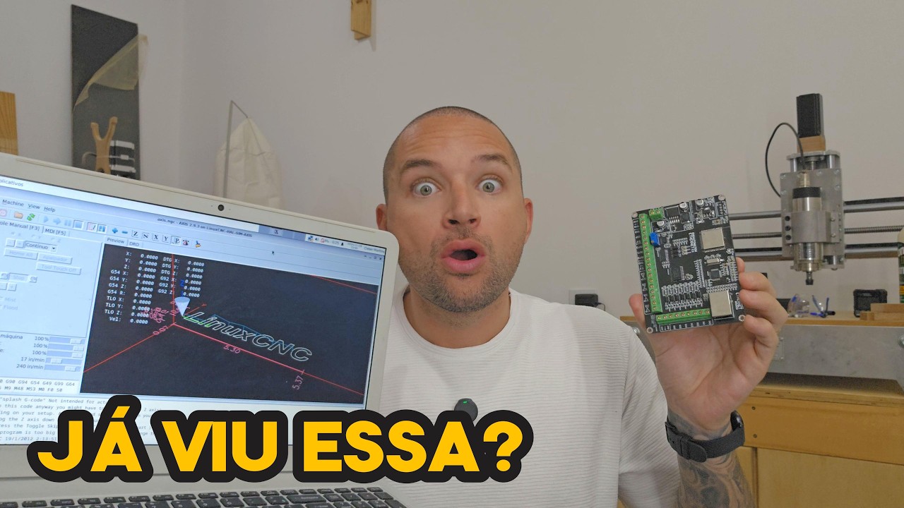 Linux CNC em Máquinas Router CNC - Será que vale a pena?