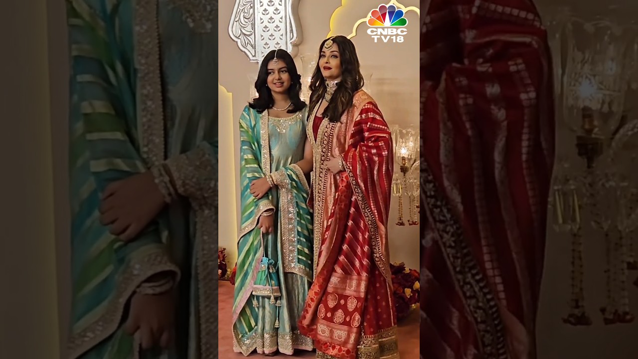 Anant & Radhika's Wedding: Aishwarya Rai Bachchan Arrives With Daughter Aaradhya | Ambani Wedding