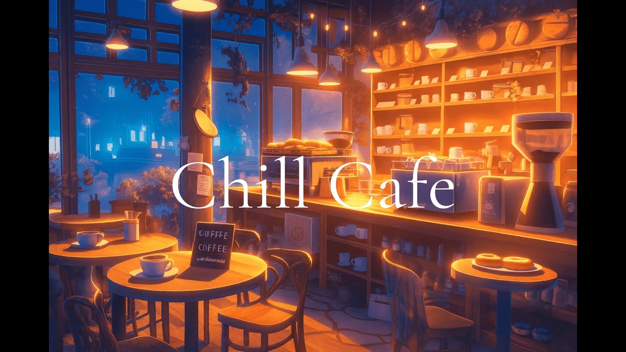Cozy Café Lofi ☕✨ Warm Beats for Relaxing, Studying & Late-Night Chilling 🌙📚