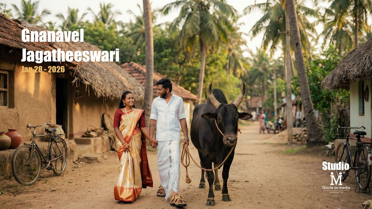 Gnanavel - Jagatheeswari | Wedding Live | Hands on media | Jambuvanodai