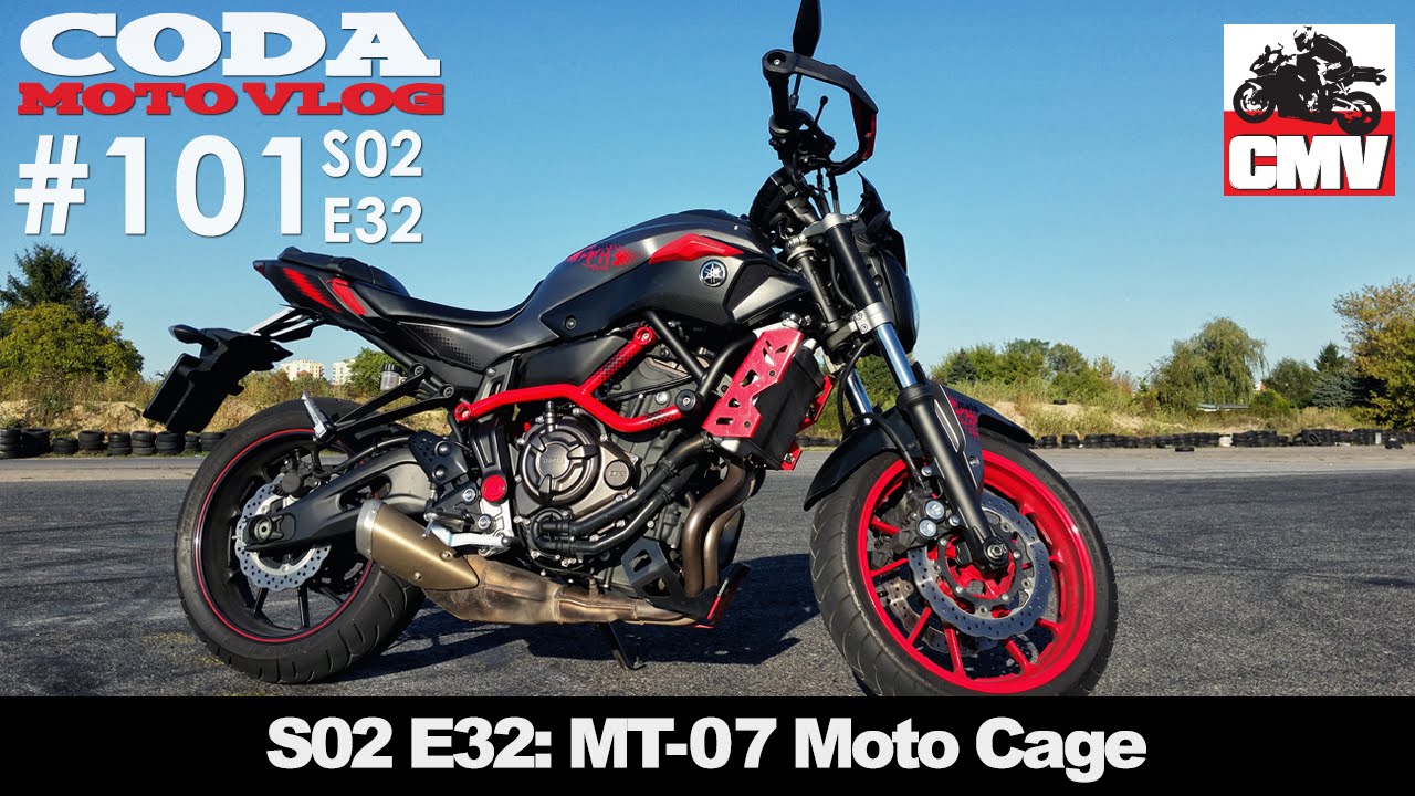CMV#101: Yamaha MT-07 Moto Cage - wrażenia - CODA MotoVlog - test, opinia, recenzja, jazda testowa
