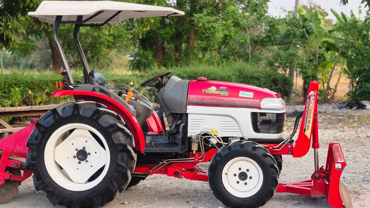 [ขายแล้วครับ ลพบุรี]🈴️YANMAR - EF352(รุ่นนิยม)🈴️💥ขับง่ายเกียร์ซัทเทิลรถสภาพเดิมๆพร้อมใบดัน/ผาน5  4WD