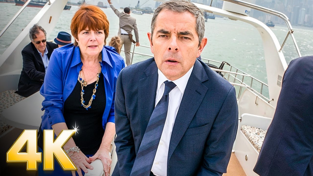 Rooftop Parkour and Boat Mayhem | Johnny English Reborn | CLIP ⚡ 4K