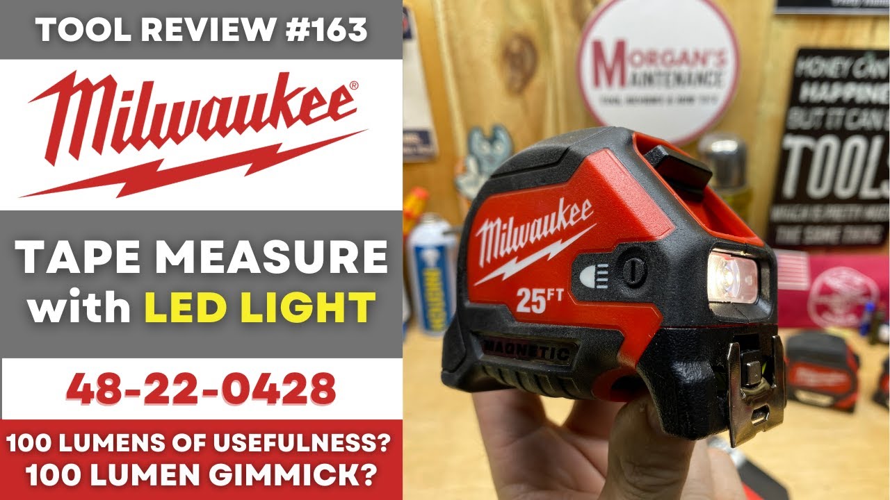 Светодиодная рулетка Milwaukee LED LIGHT — полезная вещь или пустая трата времени? #инструменты #...