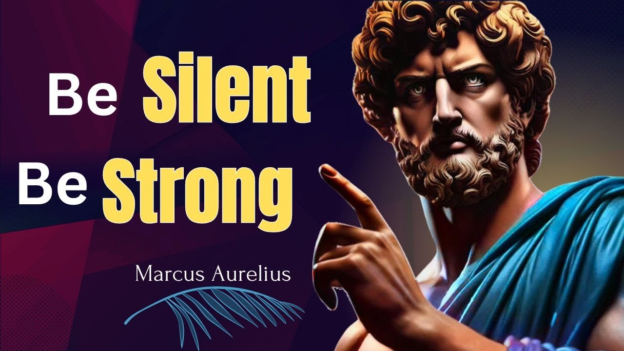 9 Powerful Stoic Lessons on Silence from Marcus Aurelius || Silence is Strength