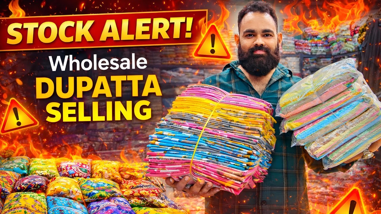 Wholesale Dupatta Stock Alert | New Design | Best Price