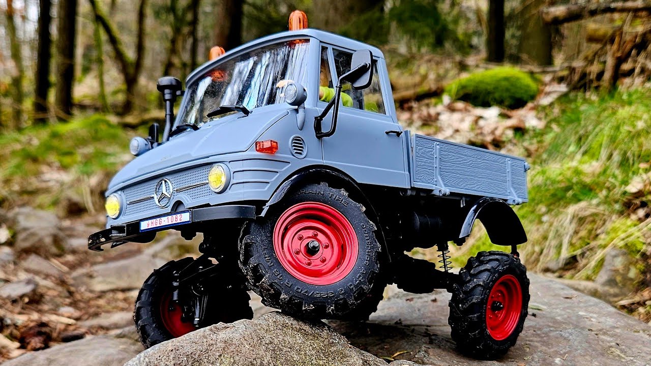 Mercedes Unimog fcx24 FMS // Unboxing super rc scale @FMS Model  Test Fazit Meinung 1:24