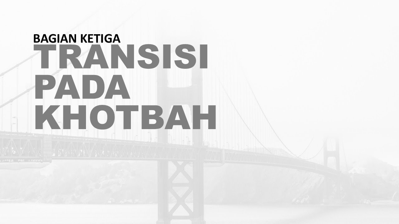 Kualitas transisi