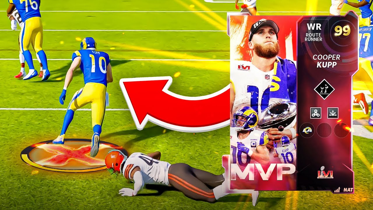 99 OVERALL COOPER KUPP IS UNSTOPPABLE! BEST WR EVER - Madden 22 Gameplay