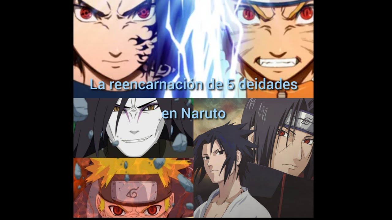 La reencarnación de 5 deidades en naruto 3 parte