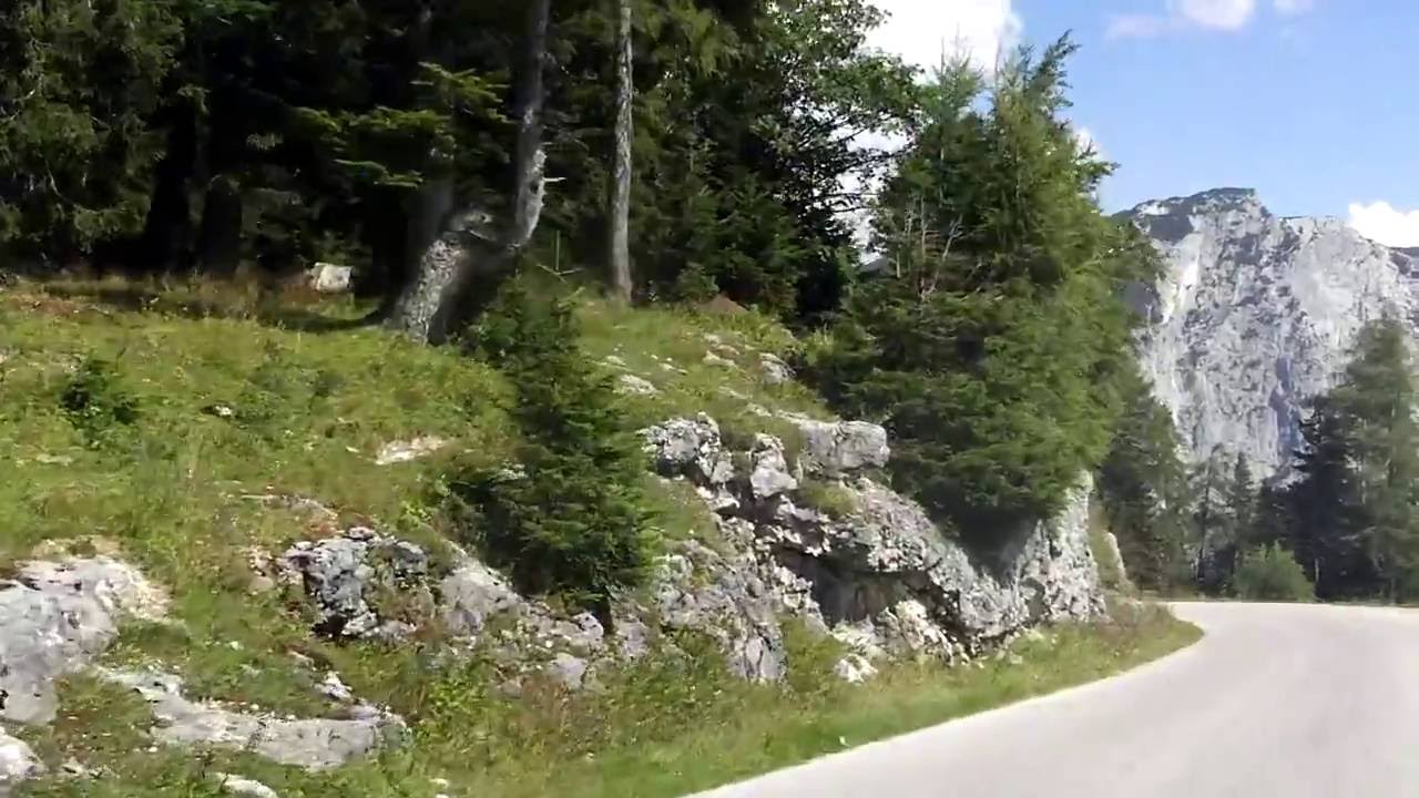 Autofahrt - von der Loseralm nach Altaussee