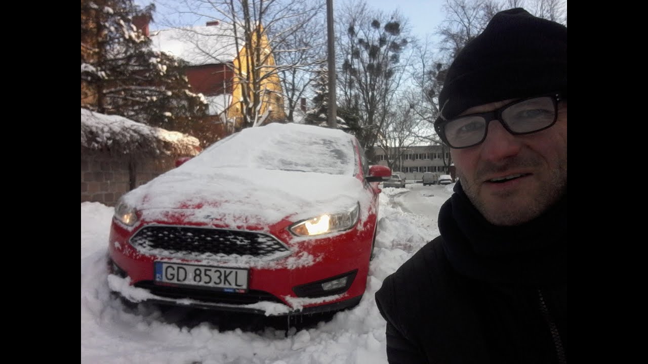 Ford Focus 1.6tdci odpalenie po 3ch dniach mrozu wbcars cold start winter